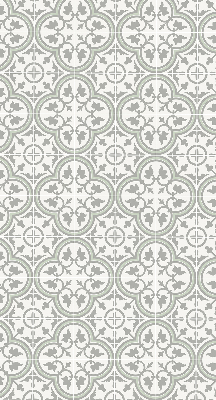 Modern roller blind Portuguese tile