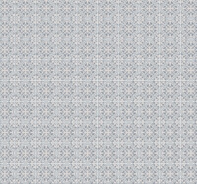 Roller blind for large window Portuguese tile