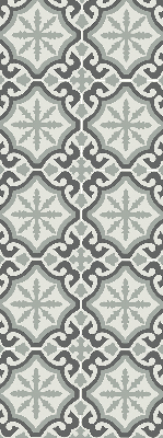 Fabric roller blind Moroccan tile