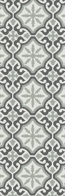 Fabric roller blind Moroccan tile