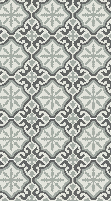 Fabric roller blind Moroccan tile