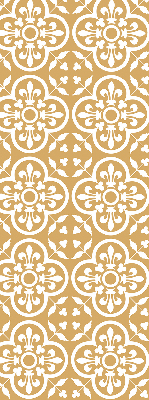 Roller blind for large window Portuguese folk pattern tile