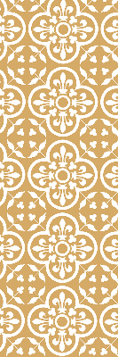 Roller blind for large window Portuguese folk pattern tile