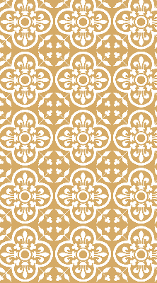 Roller blind for large window Portuguese folk pattern tile