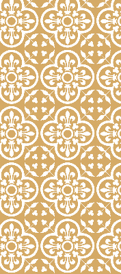 Roller blind for large window Portuguese folk pattern tile