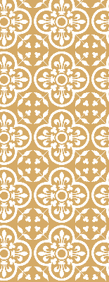 Roller blind for large window Portuguese folk pattern tile