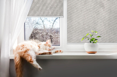 Roller blind for large window Smoke