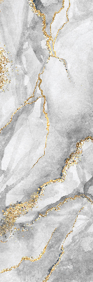Fabric roller blind Gray marble