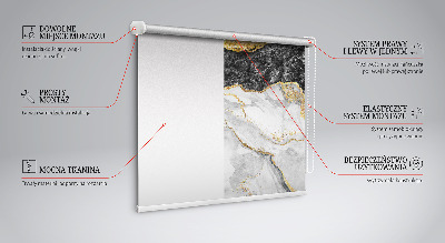 Modern roller blind Marble