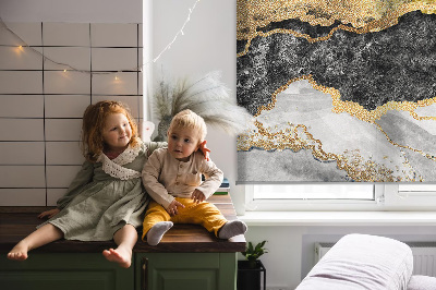 Modern roller blind Marble