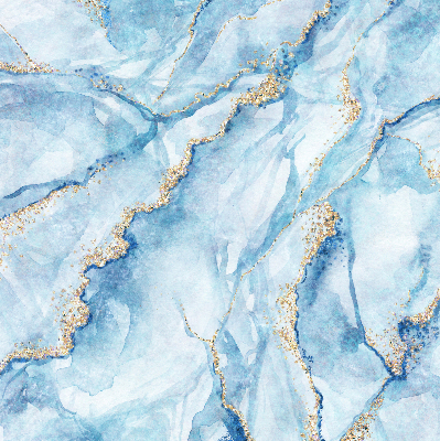 Modern roller blind Blue marble