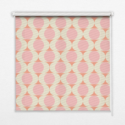 Fabric roller blind Abstract eyes