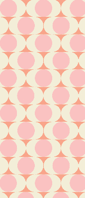 Fabric roller blind Abstract eyes