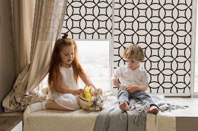 Modern roller blind Interlacing