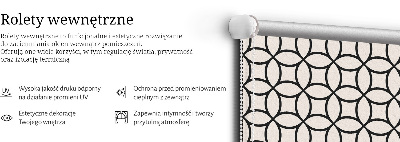 Modern roller blind Interlacing