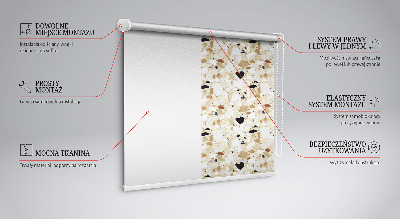 Modern roller blind Light granite