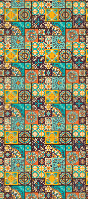 Fabric roller blind Colorful mandala