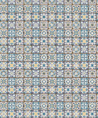 Roller blind for large window Mandala