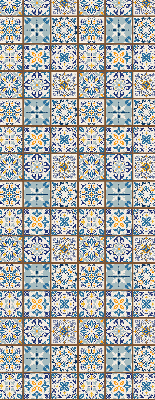 Roller blind for large window Mandala