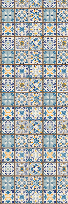 Roller blind for large window Mandala