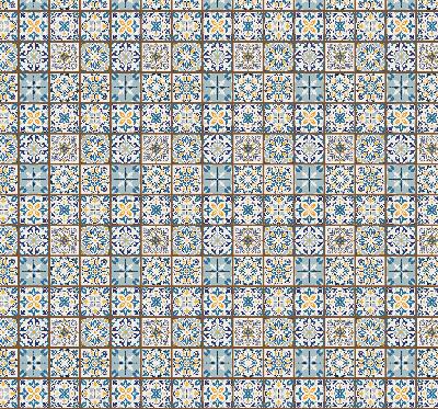 Roller blind for large window Mandala