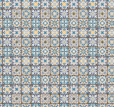 Roller blind for large window Mandala