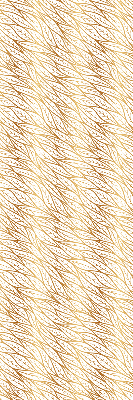 Roller blind for large window Golden leaves