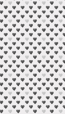 Fabric roller blind Dark Hearts