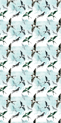 Fabric roller blind Swallows