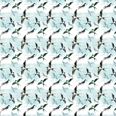 Fabric roller blind Swallows