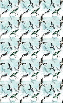 Fabric roller blind Swallows