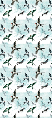 Fabric roller blind Swallows