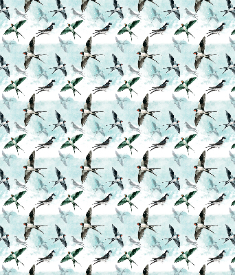 Fabric roller blind Swallows