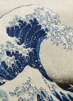 Modern roller blind Wave