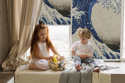 Modern roller blind Wave