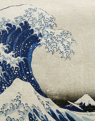 Modern roller blind Wave