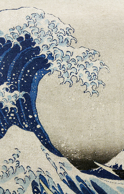 Modern roller blind Wave