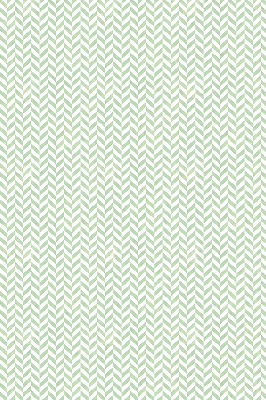 Roller blind for large window Green herringbone