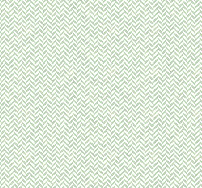 Roller blind for large window Green herringbone