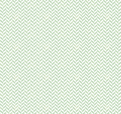 Roller blind for large window Green herringbone