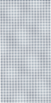 Roller blind for large window Black ovals