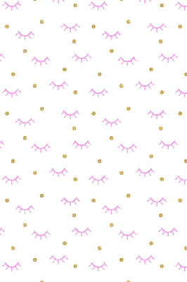 Modern roller blind Drawn eyebrows and dots