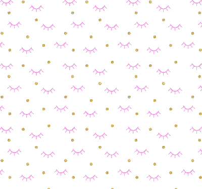 Modern roller blind Drawn eyebrows and dots