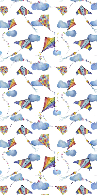 Fabric roller blind Colorful kites