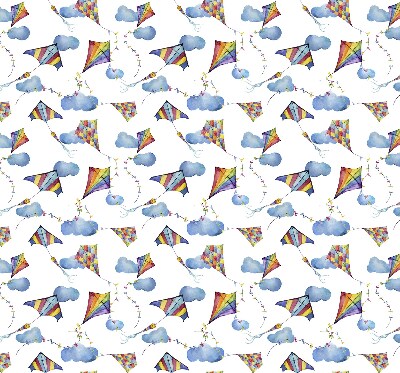 Fabric roller blind Colorful kites