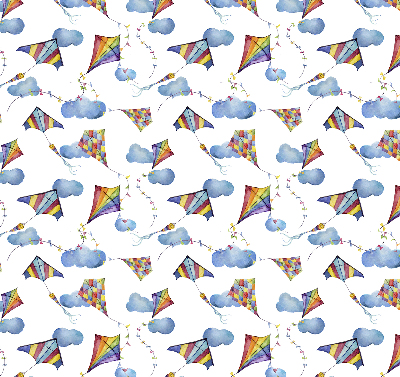 Fabric roller blind Colorful kites