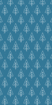 Modern roller blind Trees in the rain