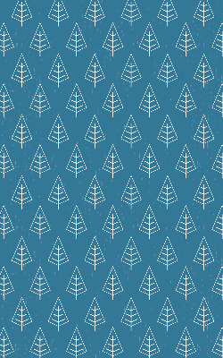 Modern roller blind Trees in the rain
