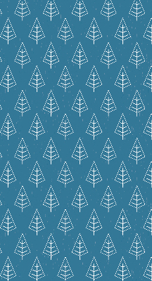 Modern roller blind Trees in the rain