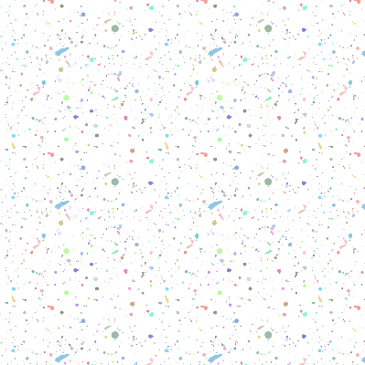 Modern roller blind Paint stains